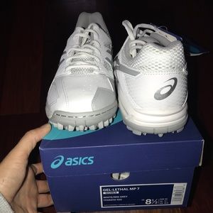 ASICS gel lethal turf shoes